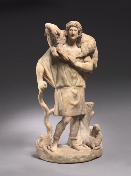 The Good Shepherd statue c 270 280